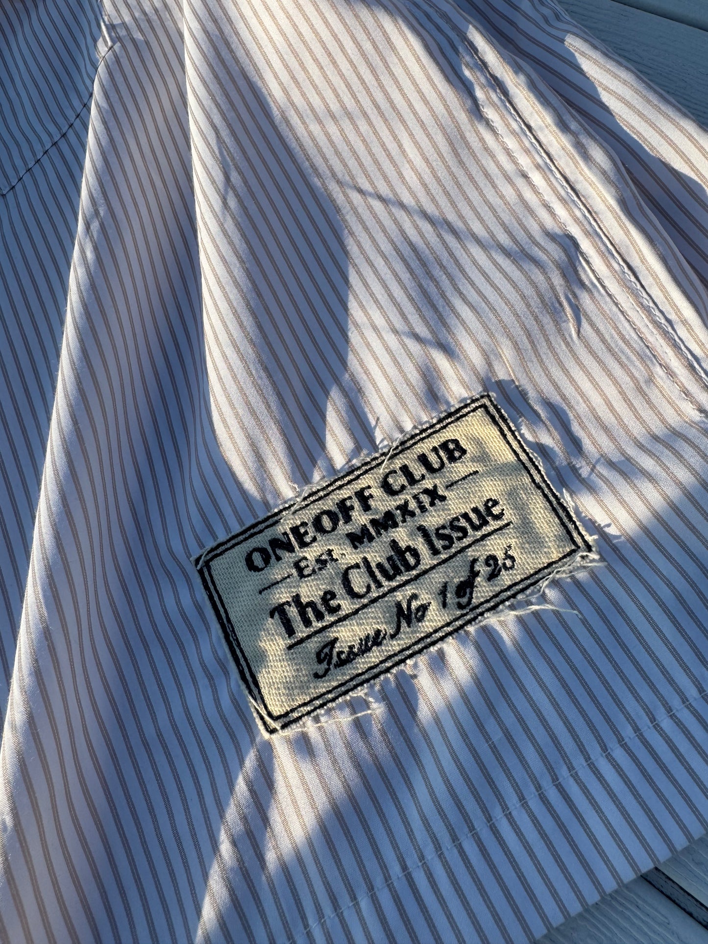 Club Issue Boxy Pinstripe Shirt