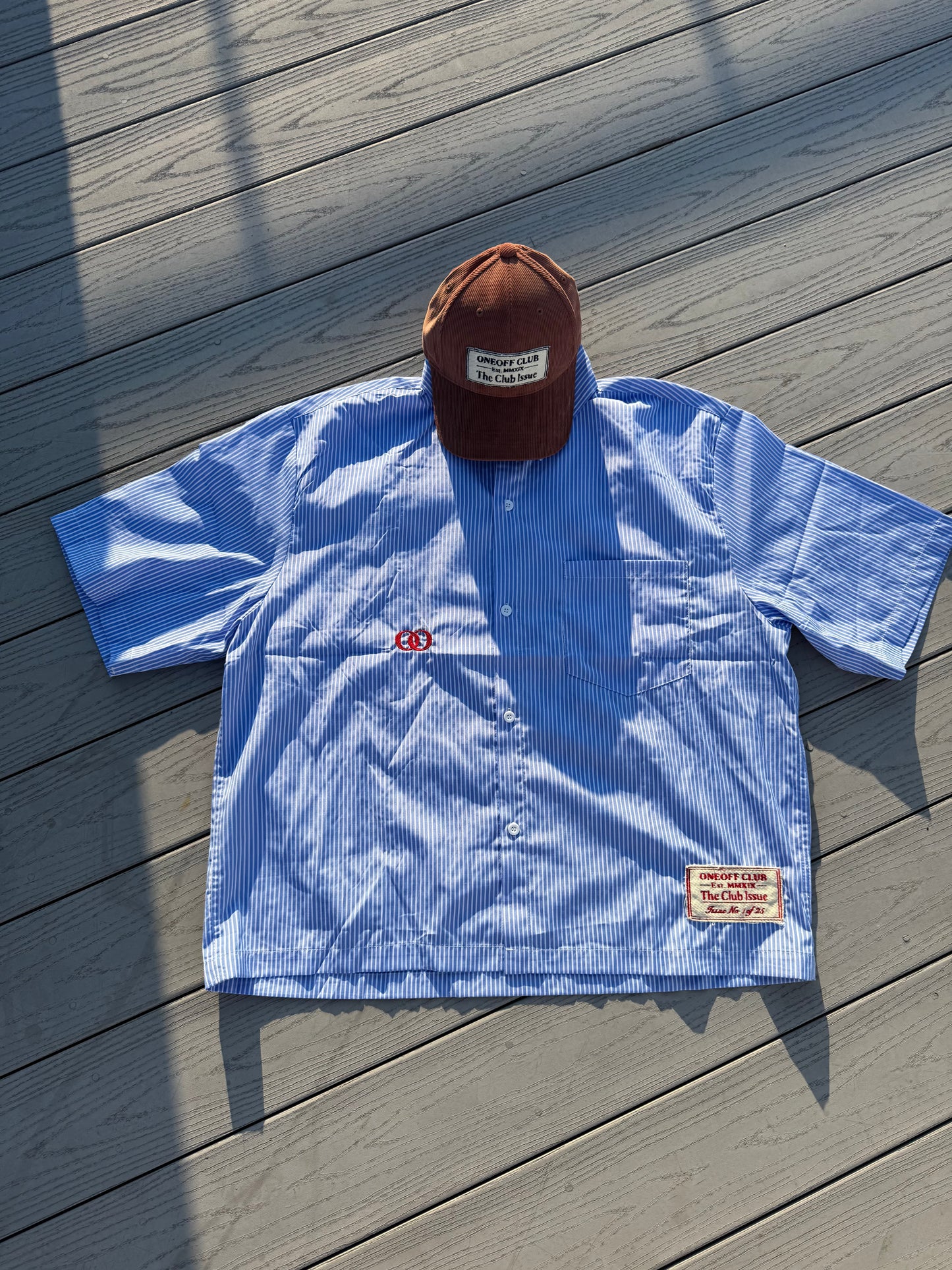 Club Issue Boxy Pinstripe Shirt