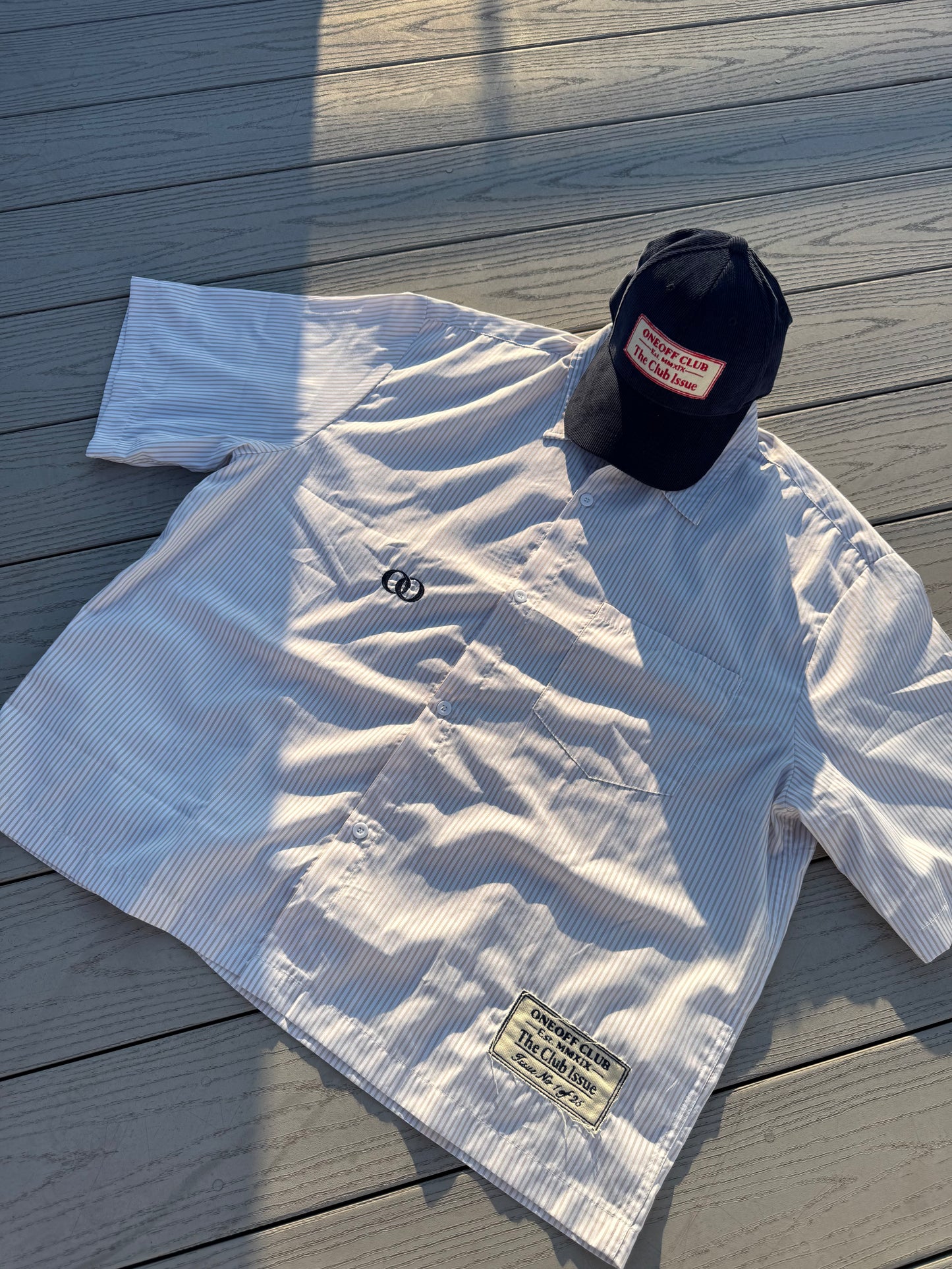 Club Issue Boxy Pinstripe Shirt