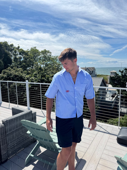 Club Issue Boxy Pinstripe Shirt